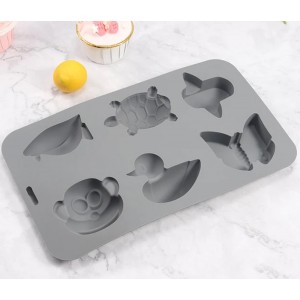 Φόρμα Σιλικόνης 6 θέσεων 27x17cm ForHome 242280