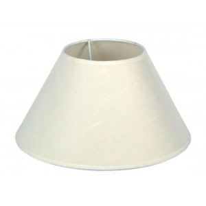Καπέλο Φωτιστικού Υφασμάτινο 45x15.5x24cm E27 Ø 4cm Μπεζ ForHome 001845