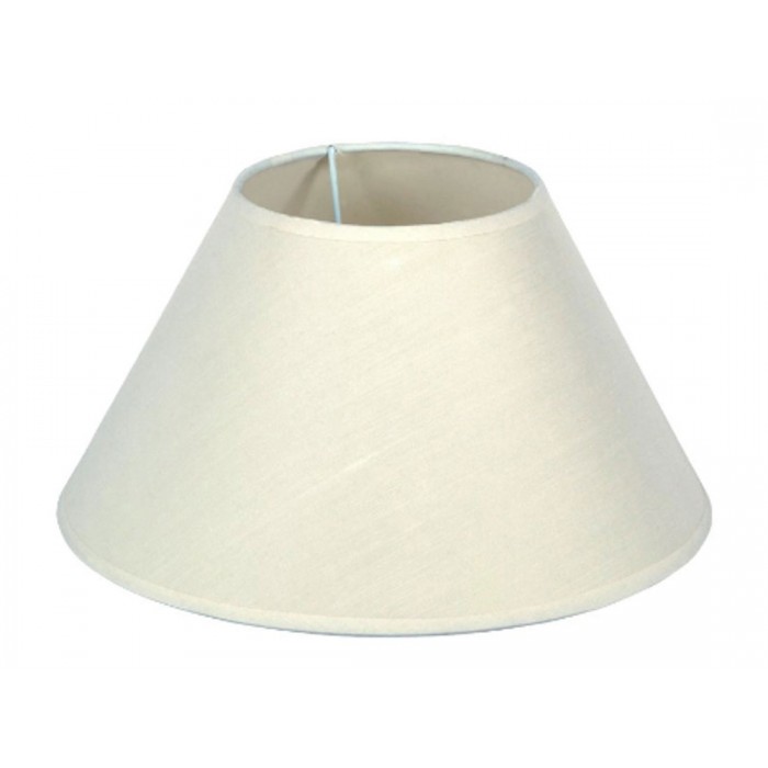 Καπέλο Φωτιστικού Υφασμάτινο 45x15.5x24cm E27 Ø 4cm Μπεζ ForHome 001845