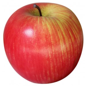 Διακοσμητικό Μήλο Πλαστικό 8x8cm