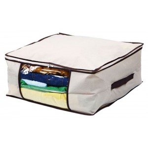 Κουτί Αποθήκευσης Ρούχων Υφασμάτινο 45x30x20cm Dezel