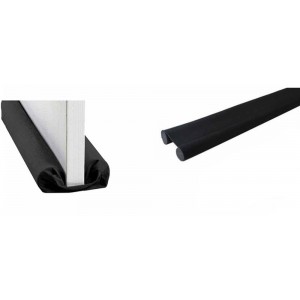 Διπλό Αεροστόπ Πόρτας Μαύρο 95cm Dezel Two