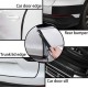 Carsun C6207 Αυτοκόλλητη Προστατευτική Λωρίδα Πόρτας Αυτοκινήτου 500x1.5cm μαύρο 