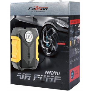 Carsun C1399-2 Αεροσυμπιεστής αυτοκινήτου φορητός φουσκωτής ελαστικών DC 12V 