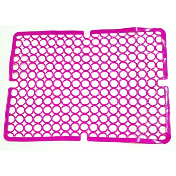 Ταπέτο Νεροχύτη Κουζίνας PVC Ορθογώνιο 29x39cm Μωβ