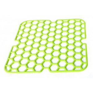 Ταπέτο Νεροχύτη Κουζίνας PVC Τετράγωνο 28x28cm Λαχανί