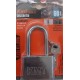 Kmt Tools 6314655 Λουκέτο Ασφαλείας Πέταλο Ασημί με 3 Κλειδιά 60mm