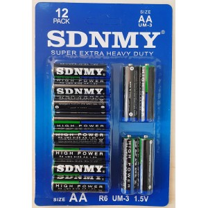 Μπαταρία AA R6 UM-3 1.5V Super Extra σετ 12τμχ