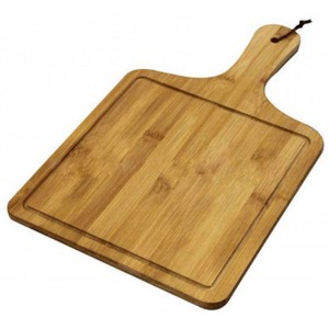 Δίσκος κοπής ξύλινος Pizza Plate 20x32x1εκ.