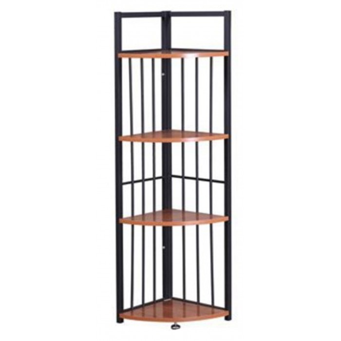 Διακοσμητική Γωνιακή Μεταλλική Ραφιέρα Λουλουδιών 4 Διαβαθμισμένων Θέσεων 