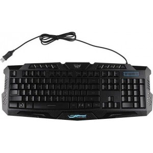 M200 Gaming Πληκτρολόγιο με Φωτιζόμενα πλήκτρα (Αγγλικό US)