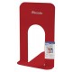 Stelan 689688 Μεταλλικός Βιβλιοστάτης 135x220mm σε Κόκκνιο Σετ 2 τεμαχίων