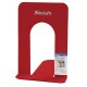 Stelan 689682 Μεταλλικός Βιβλιοστάτης 125x170mm σε Κόκκινο Σετ 2 τεμαχίων