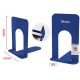 Stelan 689687 Μεταλλικός Βιβλιοστάτης 135x220mm σε Μπλέ Σετ 2 τεμαχίων