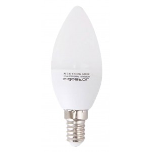 Aigostar 75849 Λάμπα LED για Ντουί E14 και Σχήμα C37 Θερμό Λευκό