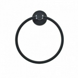 Spring Κρίκος Μπάνιου Μονός Black Matt