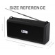 NewRixing NR-B2 Ασύρματο φορητό ηχείο Bluetooth με κεραία 5W Black