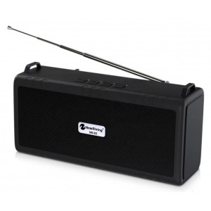 NewRixing NR-B2 Ασύρματο φορητό ηχείο Bluetooth με κεραία 5W Black
