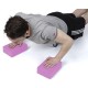 Τουβλάκι Ισορροπίας Yoga Block Μωβ 23.5x15x8εκ.