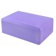 Τουβλάκι Ισορροπίας Yoga Block Μωβ 23.5x15x8εκ.