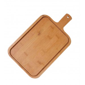 Δίσκος κοπής ξύλινος ορθογώνιος Pizza Plate 40x21x1.5εκ.