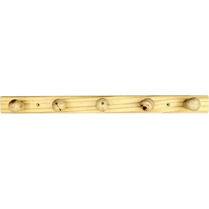 Κρεμάστρα ξύλινη 56cm 5 θέσεων ΟΕΜ 500-838209K