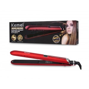 Kemei KM-2205 Επαγγελματική Πρέσα Μαλλιών με Κεραμικές Πλάκες  