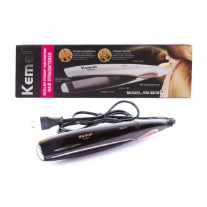 Kemei KM-2218A Πρέσα Μαλλιών με Κεραμικές Πλάκες και τουρμαλίνη