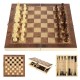 Ξύλινο Τάβλι - Σκάκι - Ντάμα Ταξιδίου 48x48cm Galifas 207918020