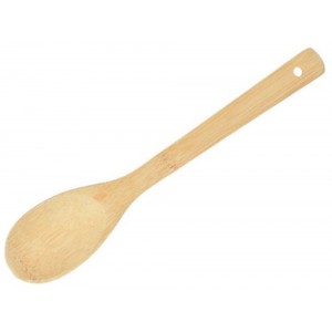 Κουτάλα Ρήχη Κουζίνας Ξύλινη Bamboo 6x30cm Cookman