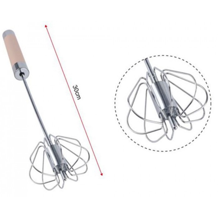 Αυγοδάρτης Μεταλλικός 30cm Cookman