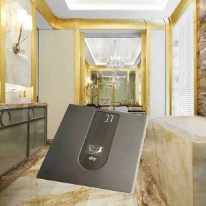 Sky Ψηφιακή Ζυγαριά σε Γκρι χρώμα EB94954