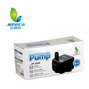 Jeneca PF-228 Submersible Pump Αθόρυβος Κυκλοφορητής Νερού - Αντλία Ενυδρείου 220L/h