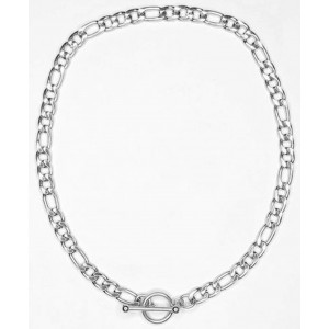 Αλυσίδα Λαιμού από Ατσάλι Μήκους 37cm Kostibas Fashion 1013-916A3