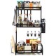 Ράφι Κουζίνας 3 θέσεων Μεταλλικό L430xW225x625mm ForHome 040002
