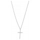 Σταυρός Με Αλυσίδα από Ατσάλι Kostibas Fashion 1313-601A