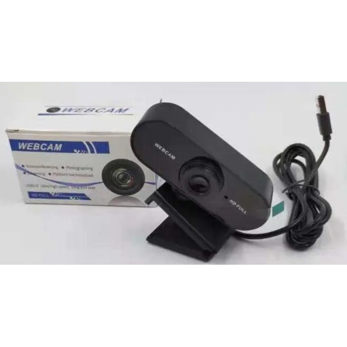 USB Webcam 1080p Black Κάμερα 1080p ανάλυσης ForHome 120003