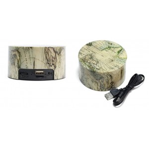 Διακοσμητικό Ηχείο USB Bluetooth σχέδιο Atlas ForHome 200033