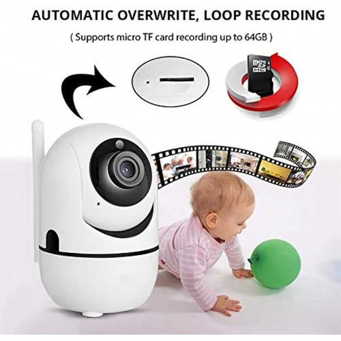 Ενδοεπικοινωνία Μωρού με Κάμερα 1080P IP WiFi Camera Security Surveillance CCTV Baby Moniter ForHome 120051