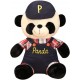 Διακοσμητικό Panda Βελούδινο Πολύχρωμο 30cm ForHome 501675