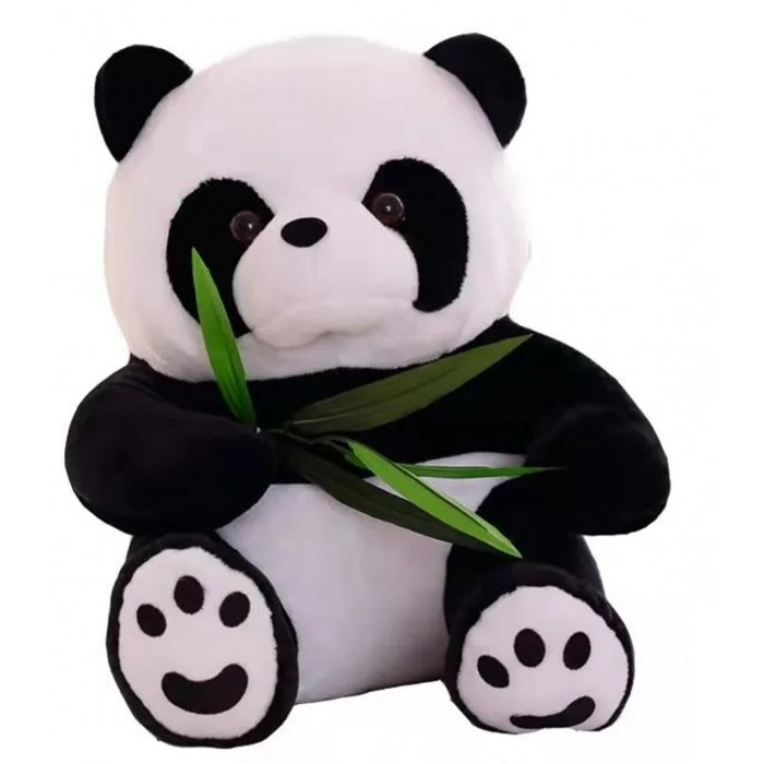 Διακοσμητικό Panda Βελούδινο Πολύχρωμο 50cm ForHome 501664