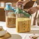 Αεροστεγές Δοχείο Τροφίμων 2500ml Πλαστικό με δοσομετρητή ForHome 122004