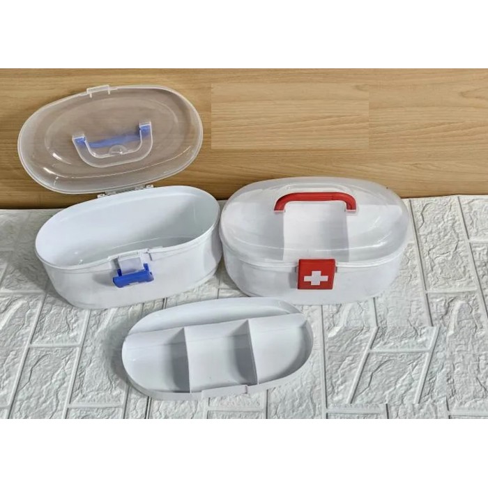 Κουτί Πρώτων Βοηθειών Χειρός Πλαστικό 27x14x14cm ForHome 139000