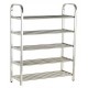 Μεταλλική Παπουτσοθήκη με 5 Ράφια 61.5x23x80cm ForHome 024005
