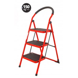Σκάλα Μεταλλική με 3 σκαλοπάτια εως 150kg ForHome 024035