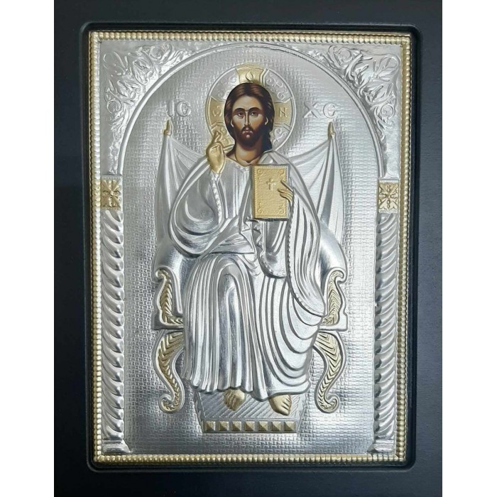 Εικόνα Ξύλινη Επίχρυση Χριστός 19x24cm ForHome 011924
