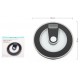 ForHome 927851 Ψηφιακή Ζυγαριά Μπάνιου Γυάλινη 35cm Μαύρη