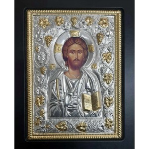 Εικόνα Ξύλινη Επίχρυση Χριστός 19x24cm ForHome 001924
