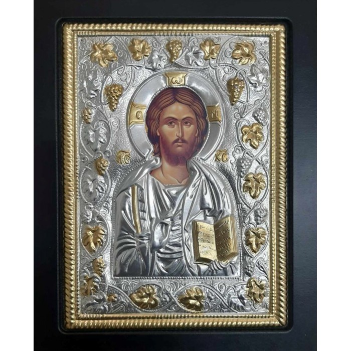 Εικόνα Ξύλινη Επίχρυση Χριστός 19x24cm ForHome 001924