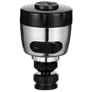 Φίλτρο Βρύσης Μπαταρίας Ινοξ-Μαύρο 5x9cm ForHome 587899